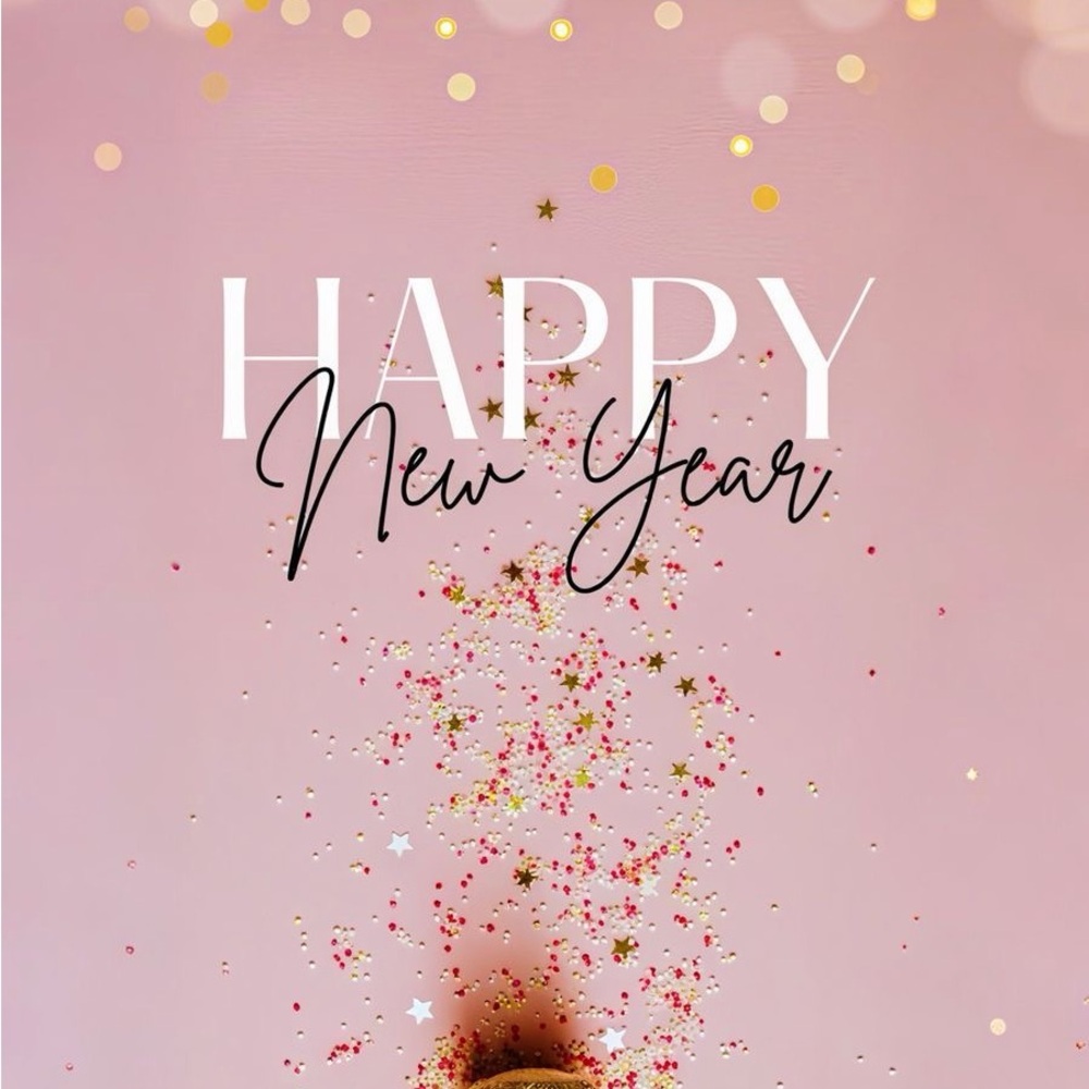 Happy New Year Greeting Card